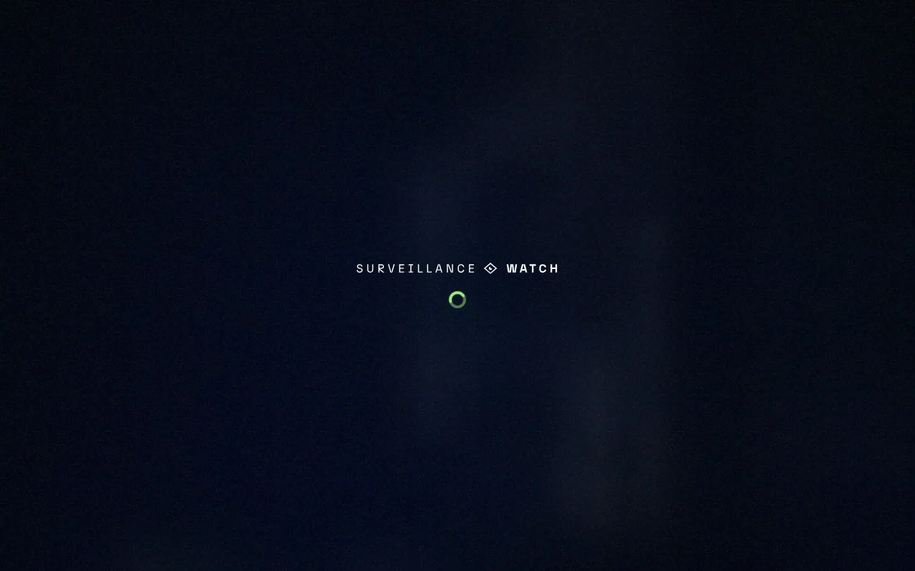 SurveillanceWatch homepage screenshot