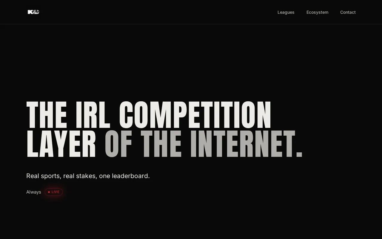 Kayyo homepage screenshot