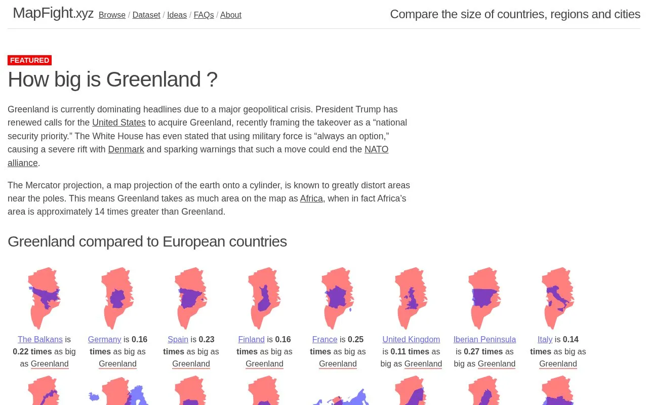 MapFight homepage screenshot