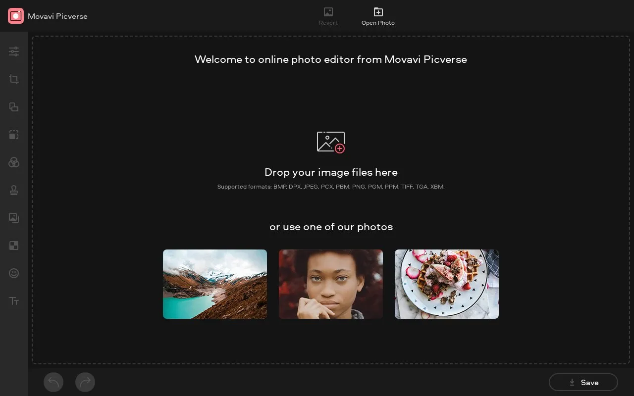 Picverse homepage screenshot