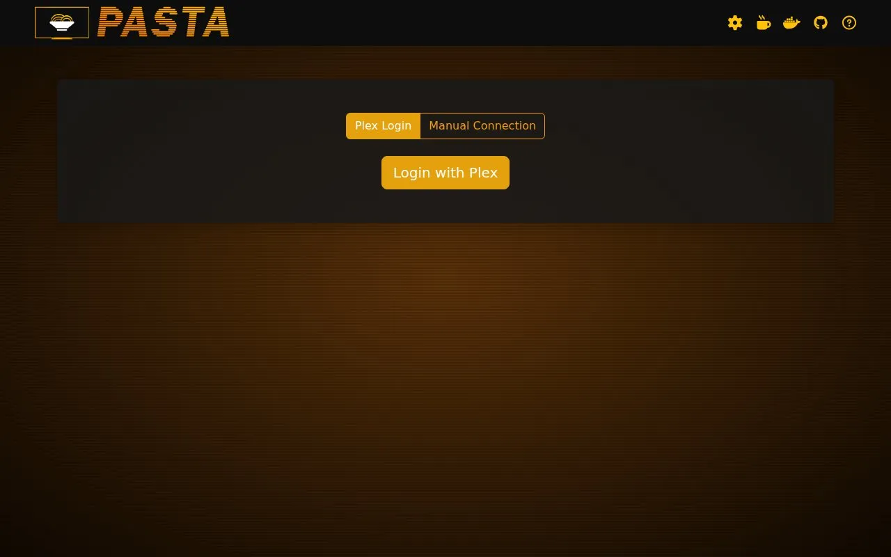 Pasta Tool homepage screenshot