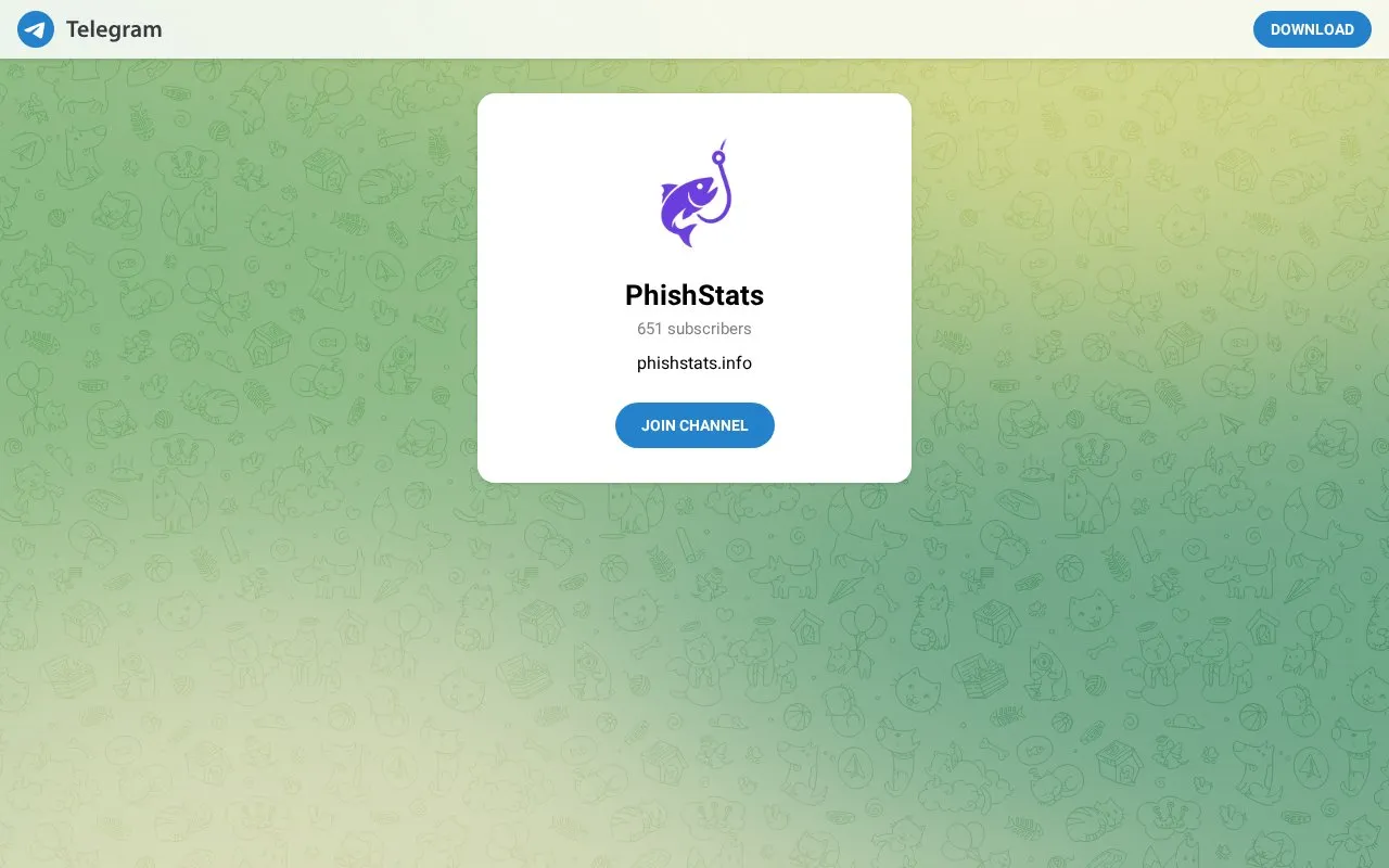 Joinchat homepage screenshot