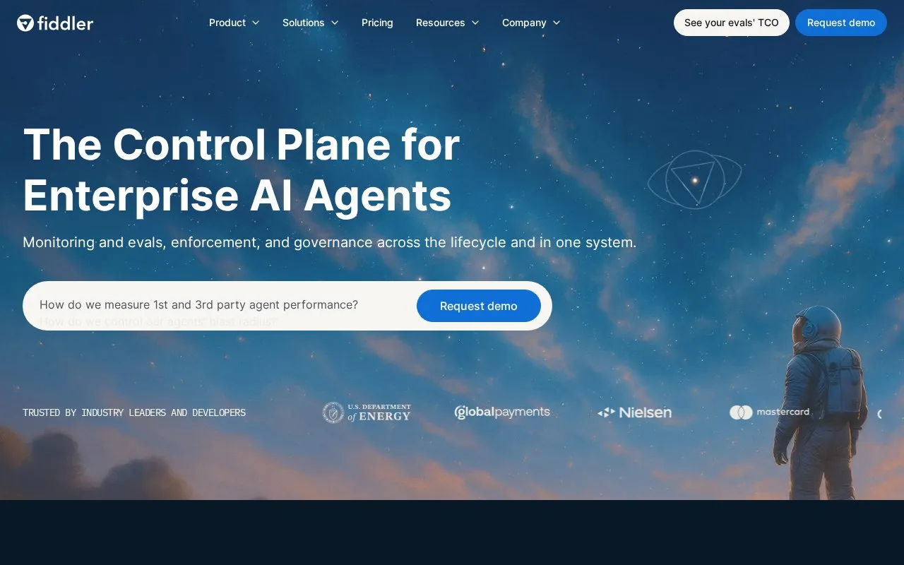 Fiddler homepage screenshot