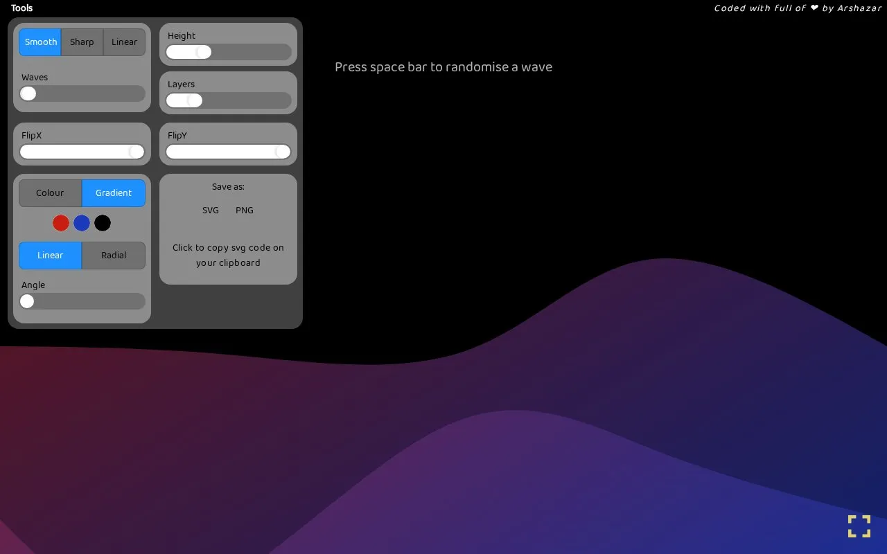 Wavelry homepage screenshot