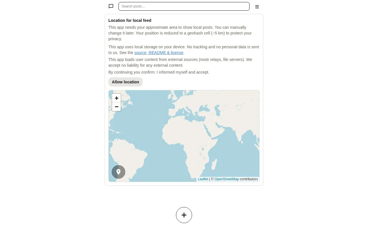 dabena.github.io/Brezn/ homepage screenshot
