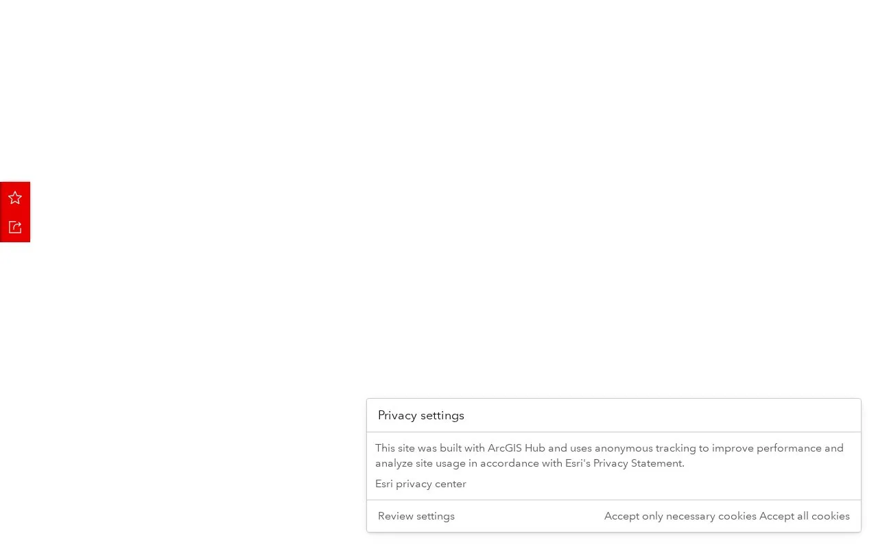 Data portal for the city of Olomouc homepage screenshot