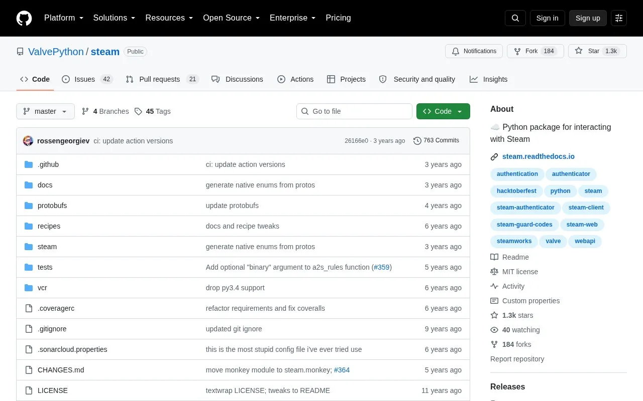 steam homepage screenshot