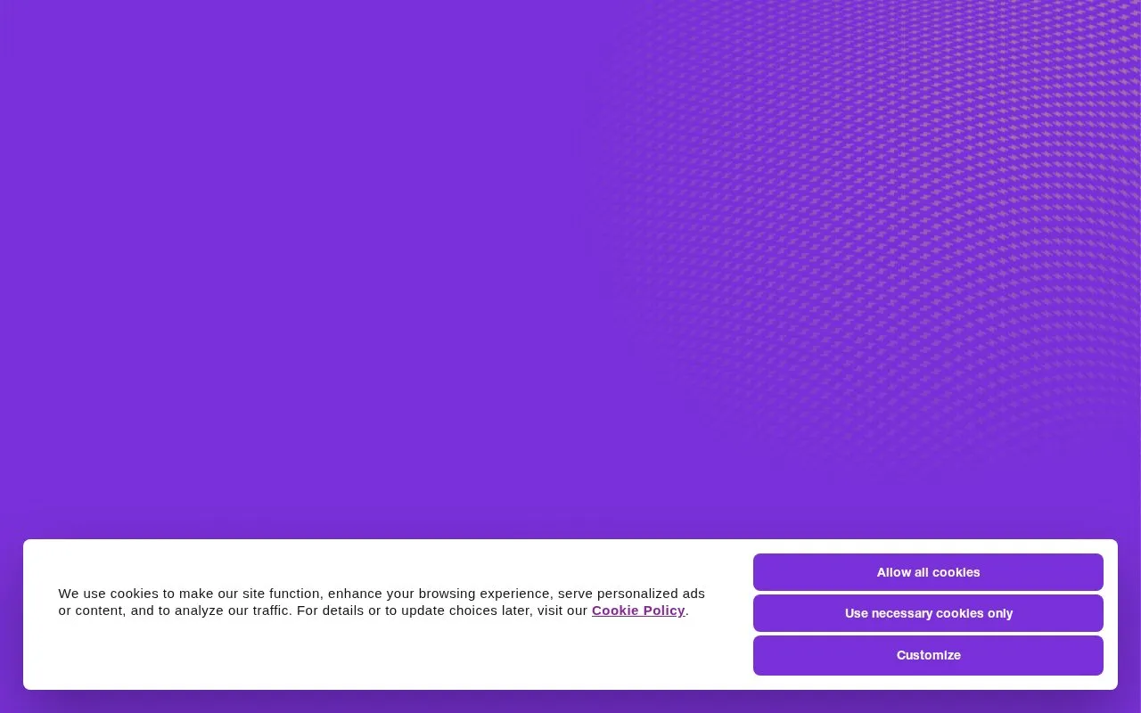 Smartly homepage screenshot