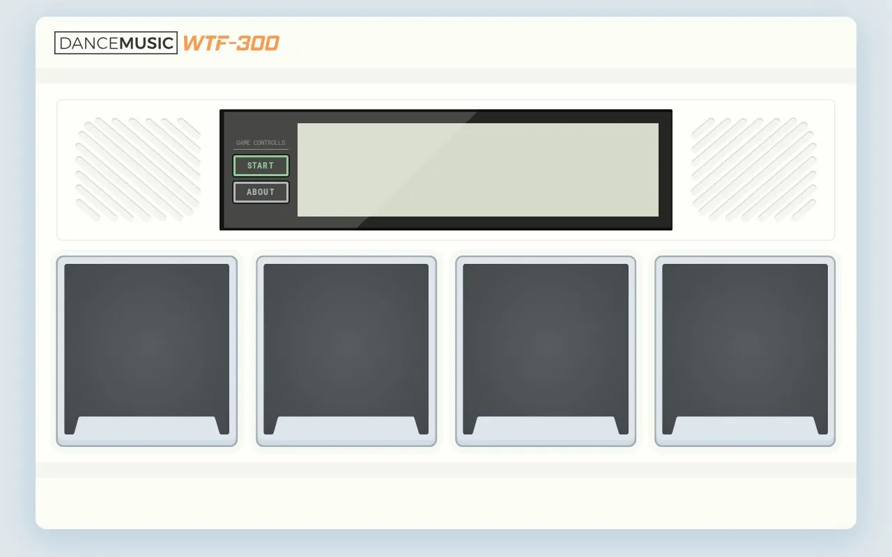 DanceMusic homepage screenshot