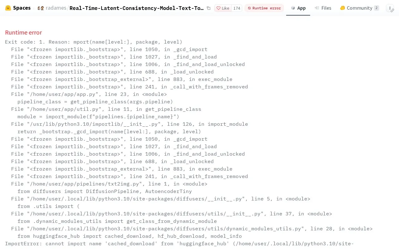 Real-Time Latent Consistency Model Text to Image homepage screenshot