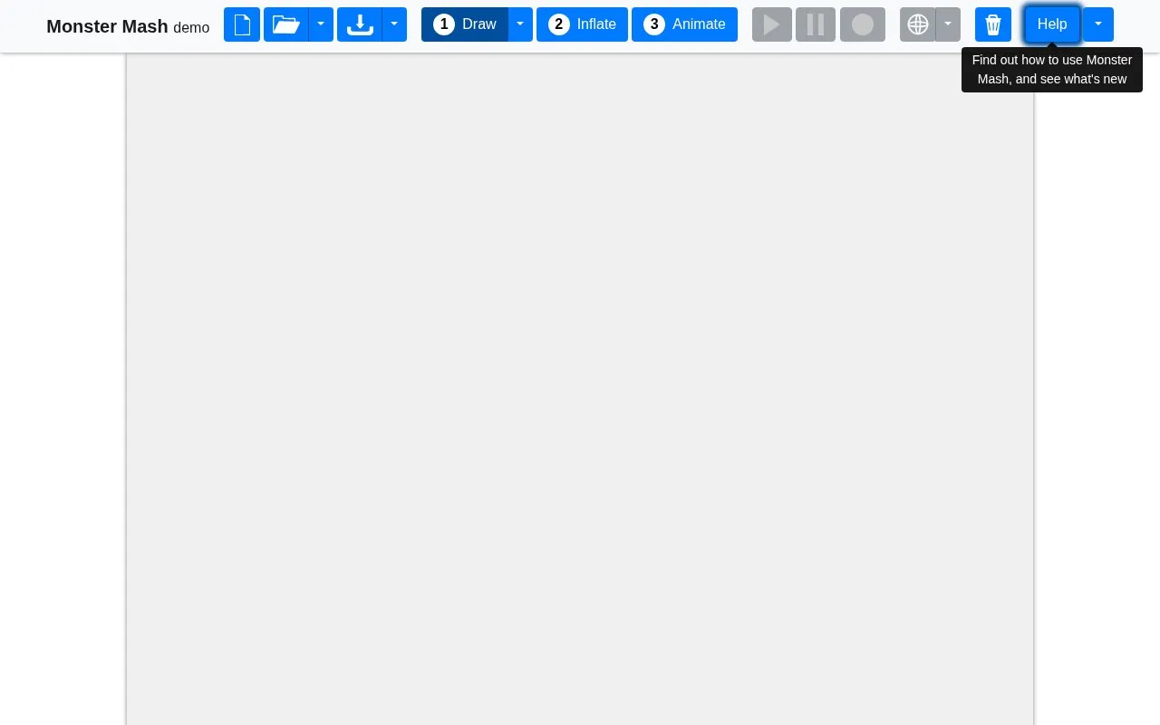 MonsterMash homepage screenshot