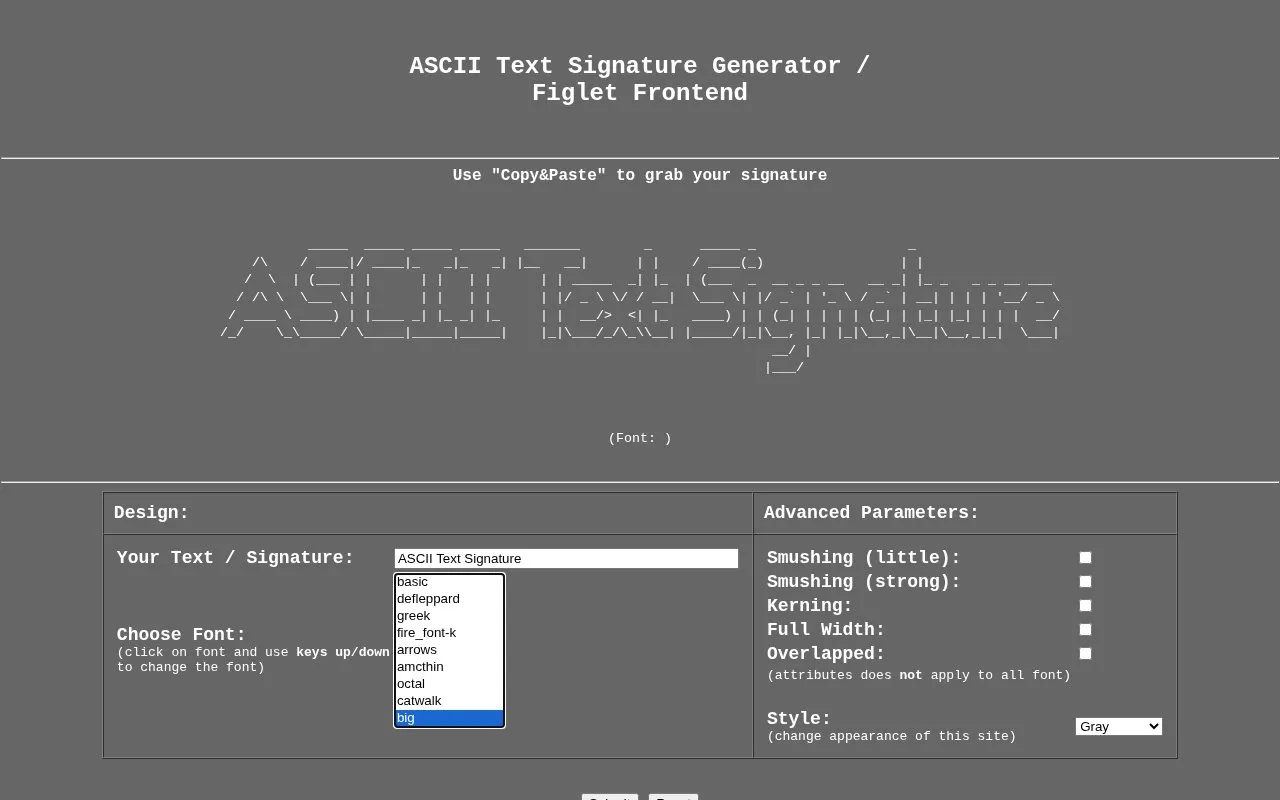 Kammerl homepage screenshot