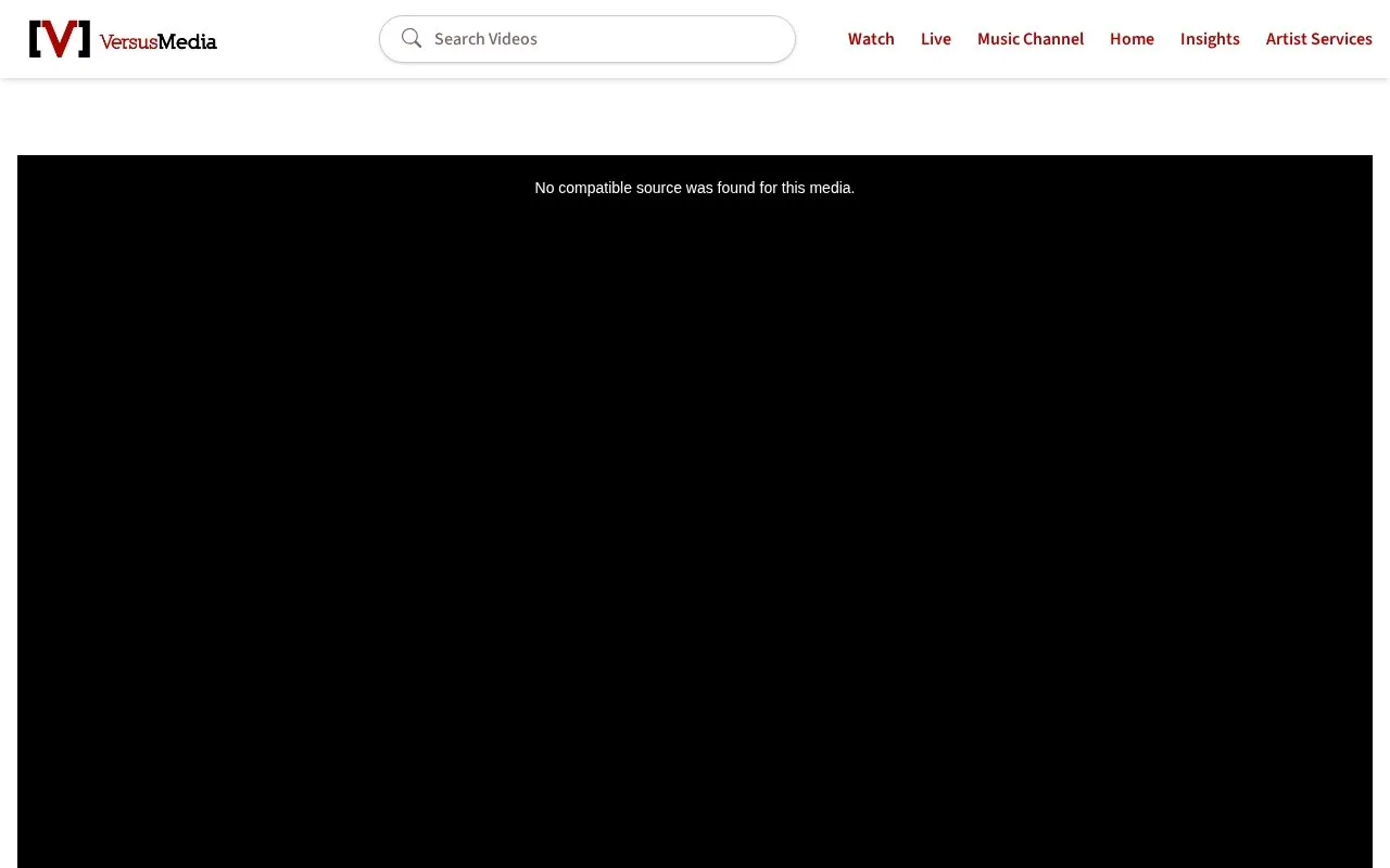 VersusMedia homepage screenshot