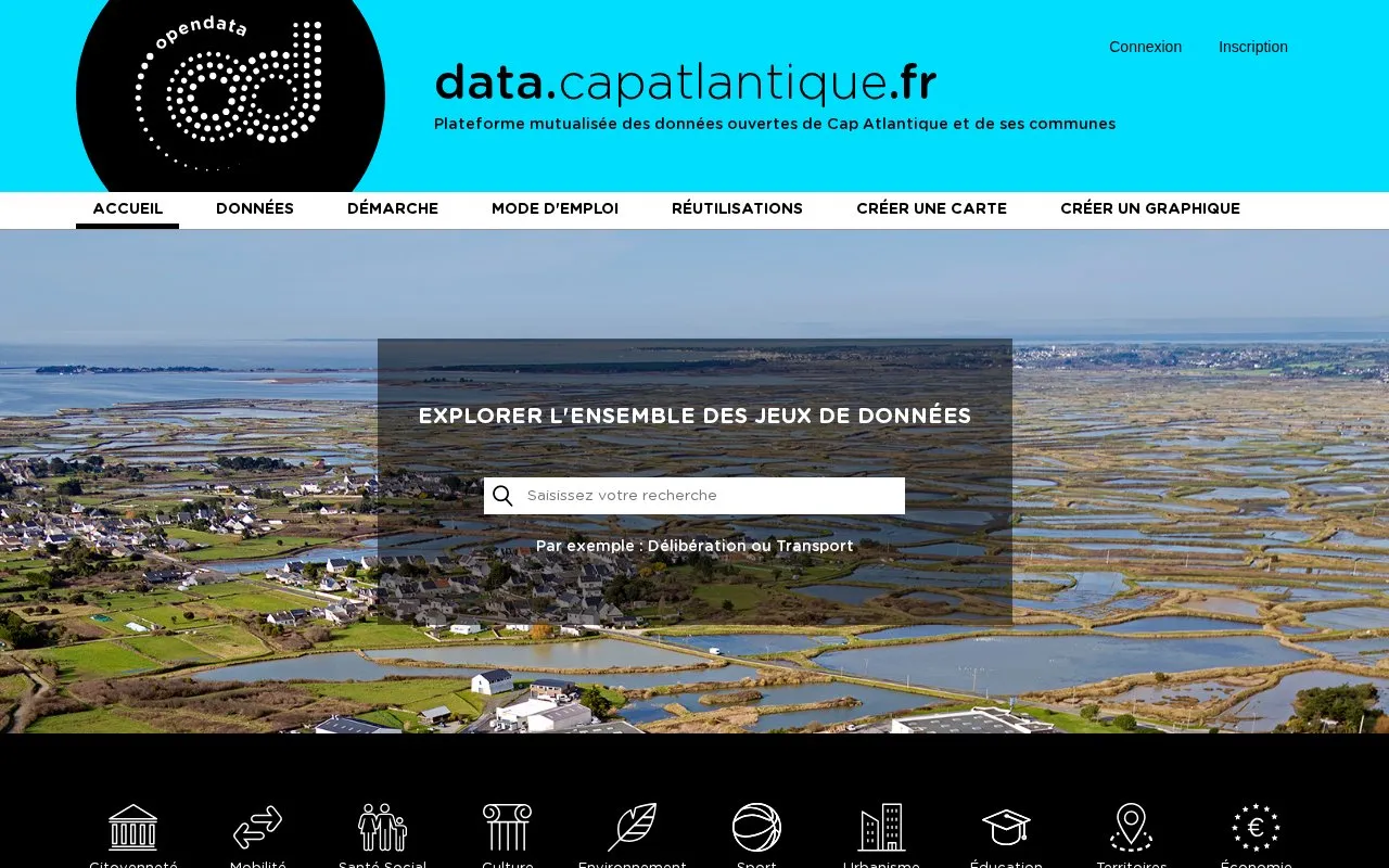 data.capatlantique.fr homepage screenshot