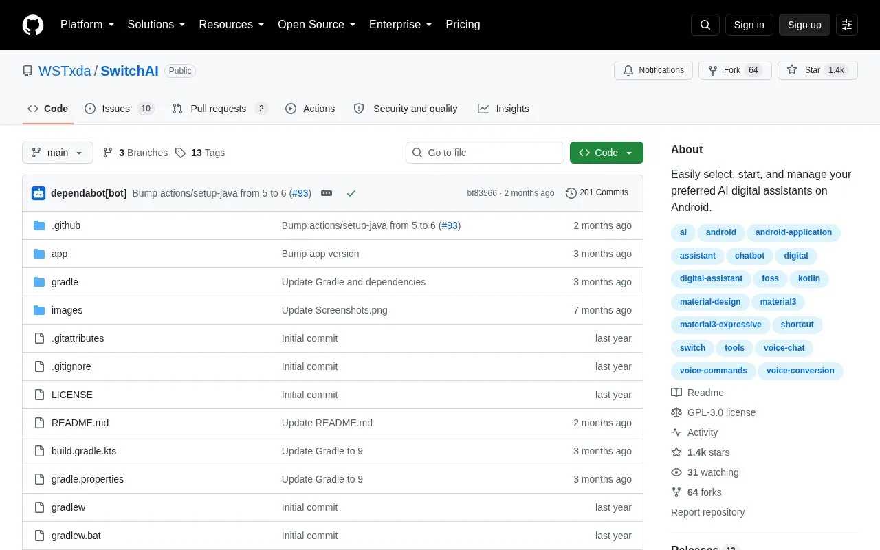VoiceGPT homepage screenshot