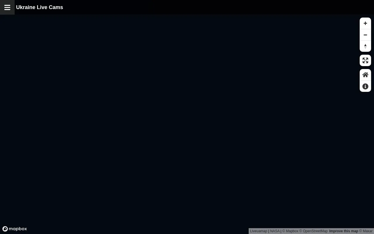 Ukraine Live Cams homepage screenshot