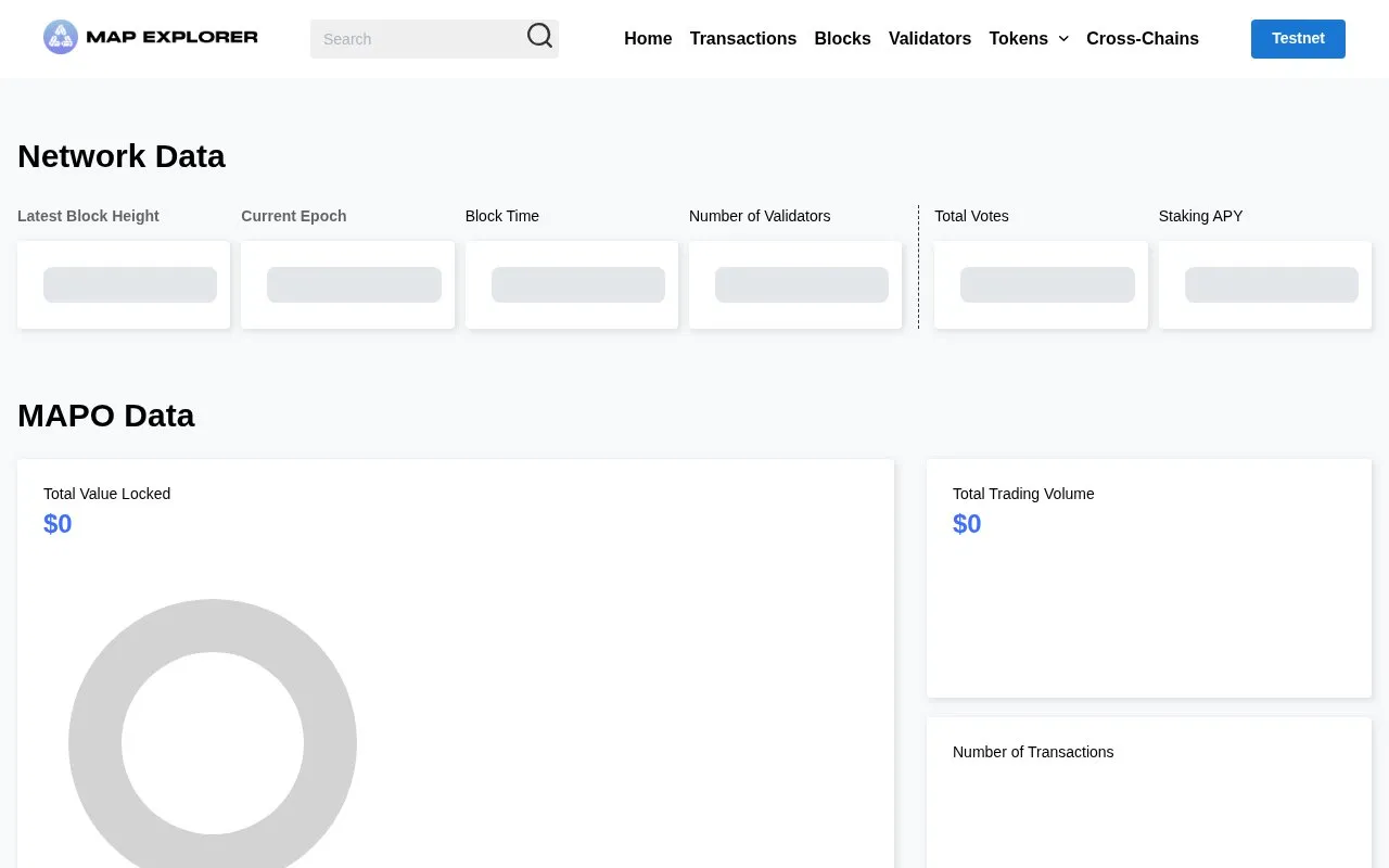 MAPO Makalu — maposcan homepage screenshot