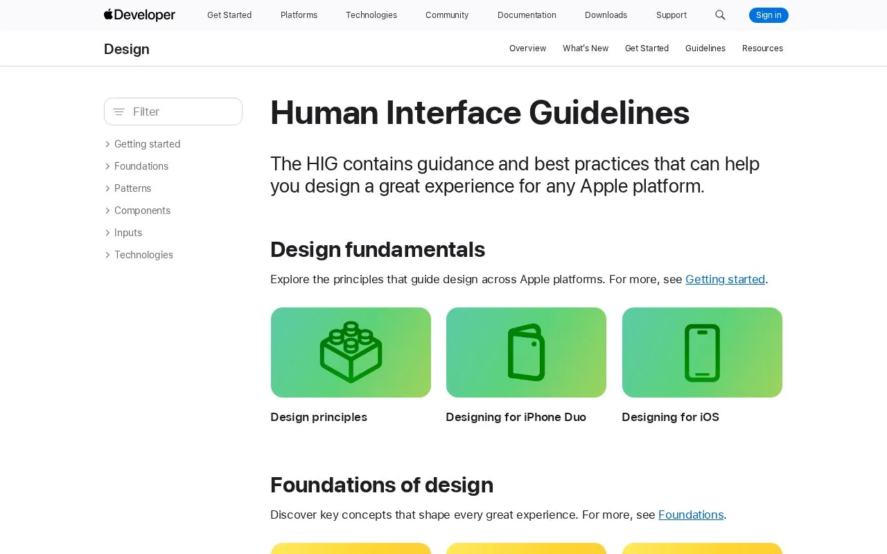 Apple homepage screenshot