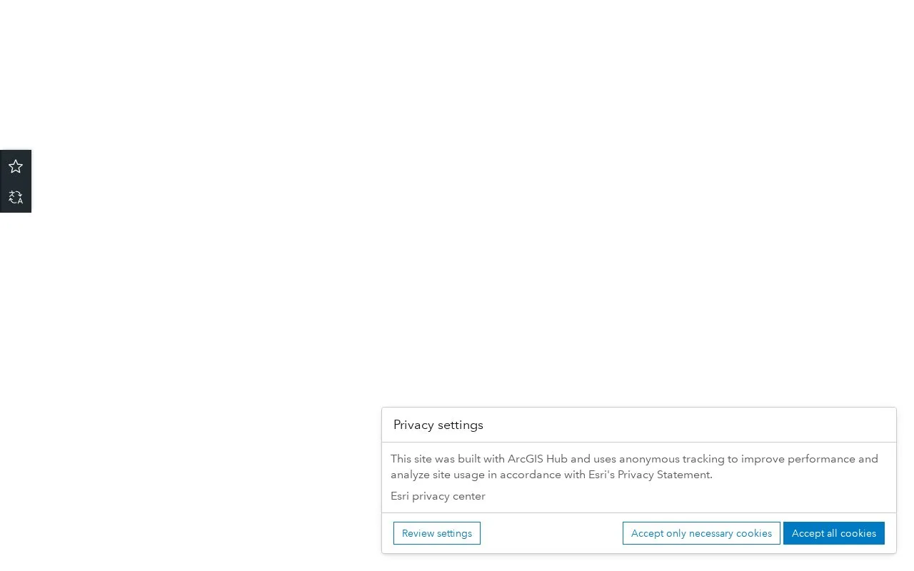 data-lmm.opendata.arcgis.com homepage screenshot