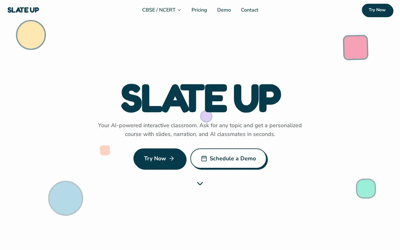 Slate homepage screenshot