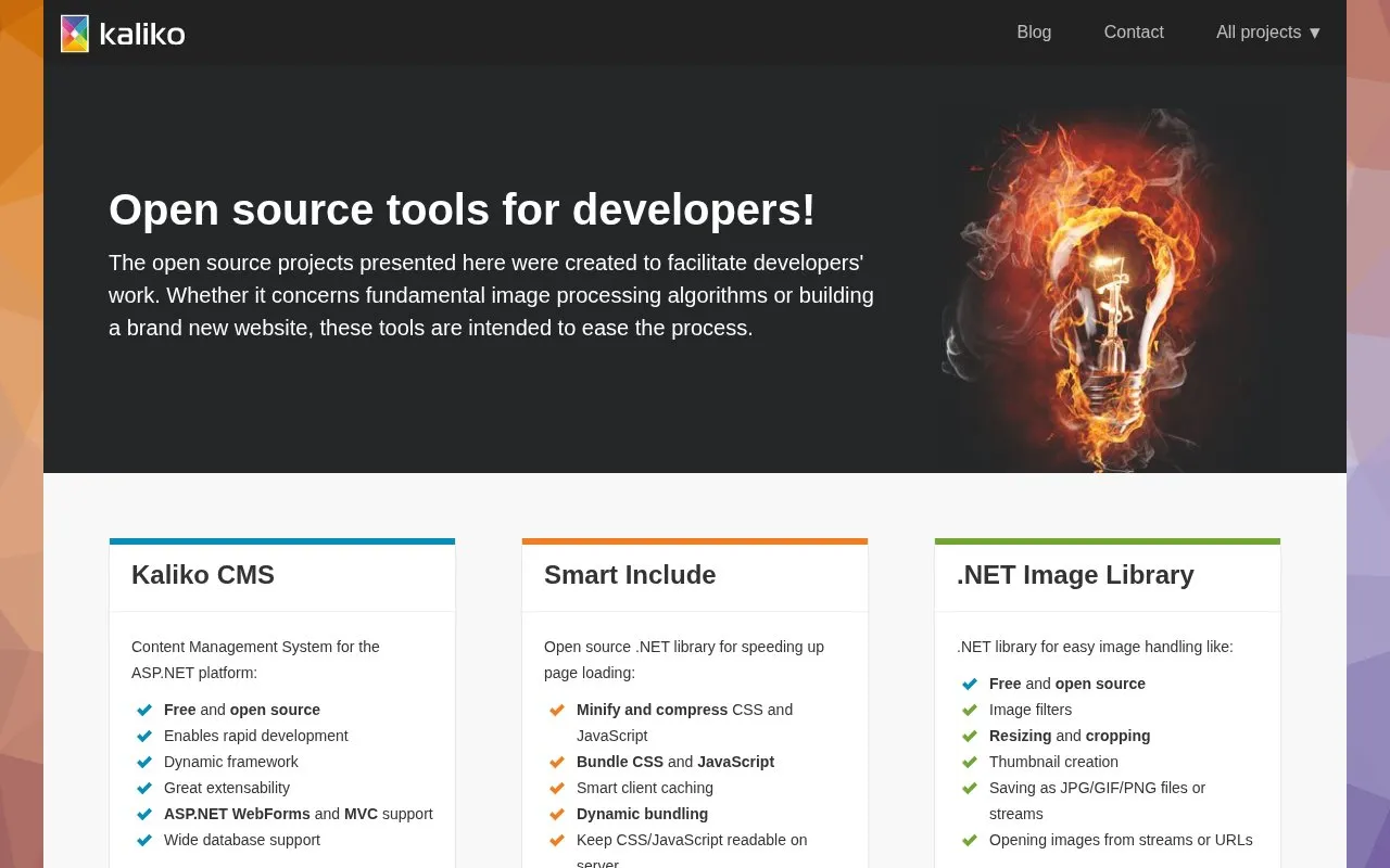 Fredrik Schultz homepage screenshot