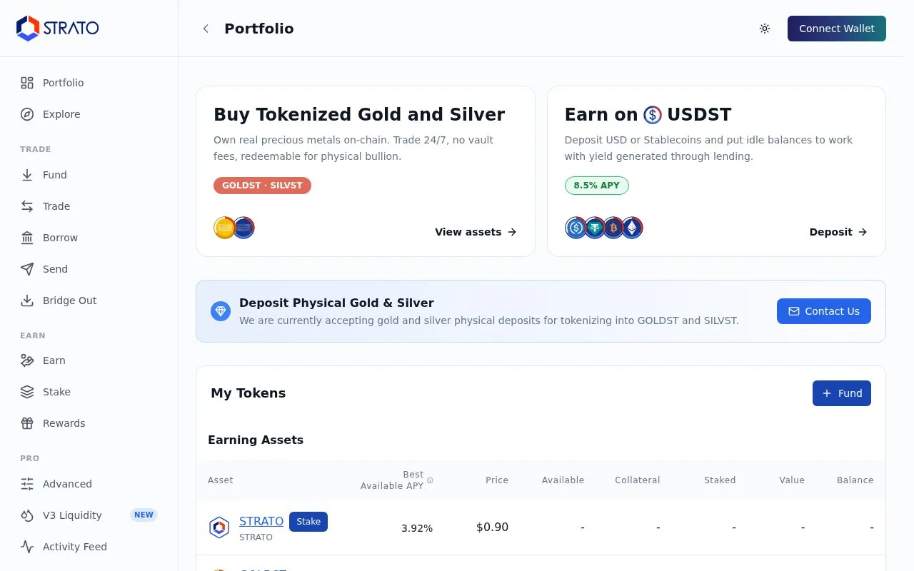 STRATO homepage screenshot