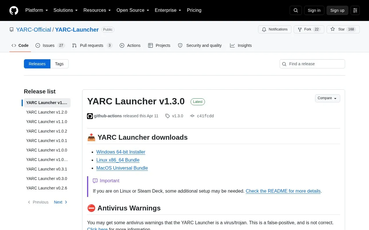 Launcher homepage screenshot
