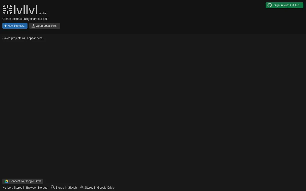 lvllvl homepage screenshot