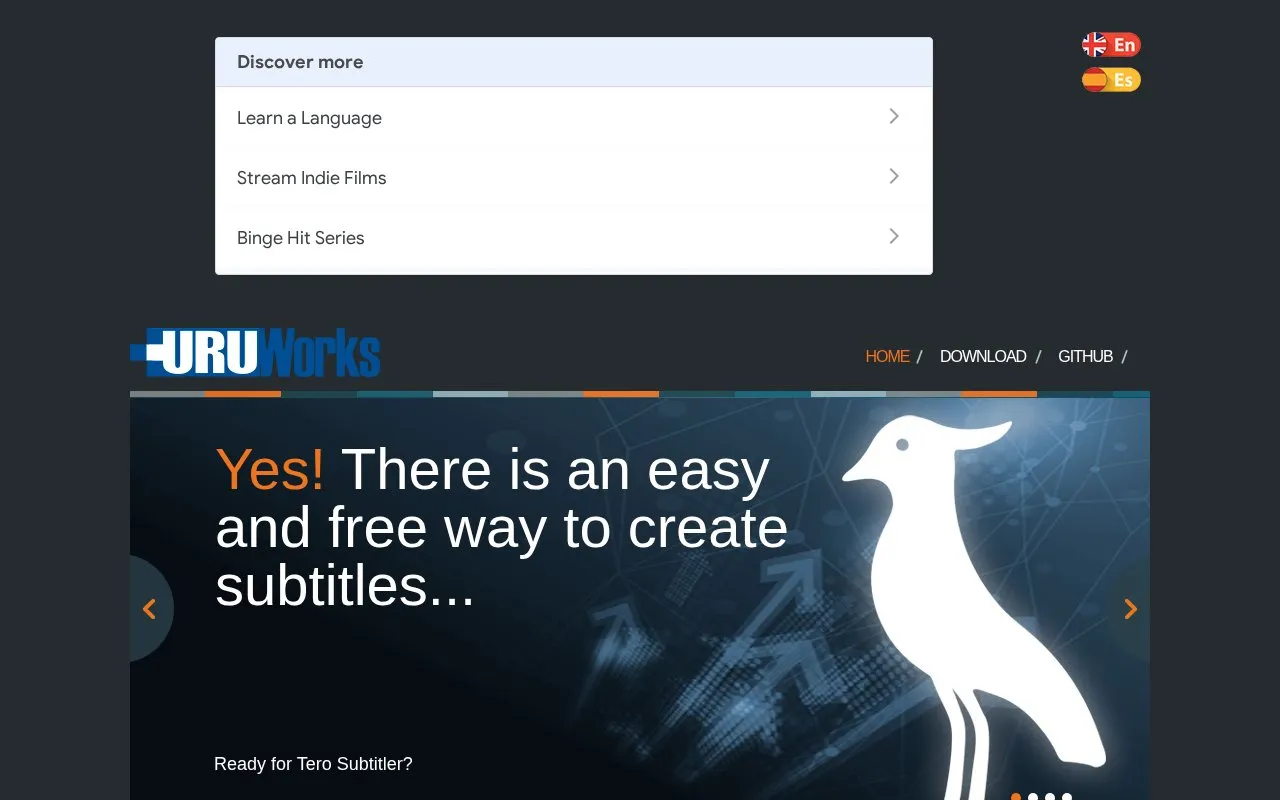 Subtitle Workshop homepage screenshot