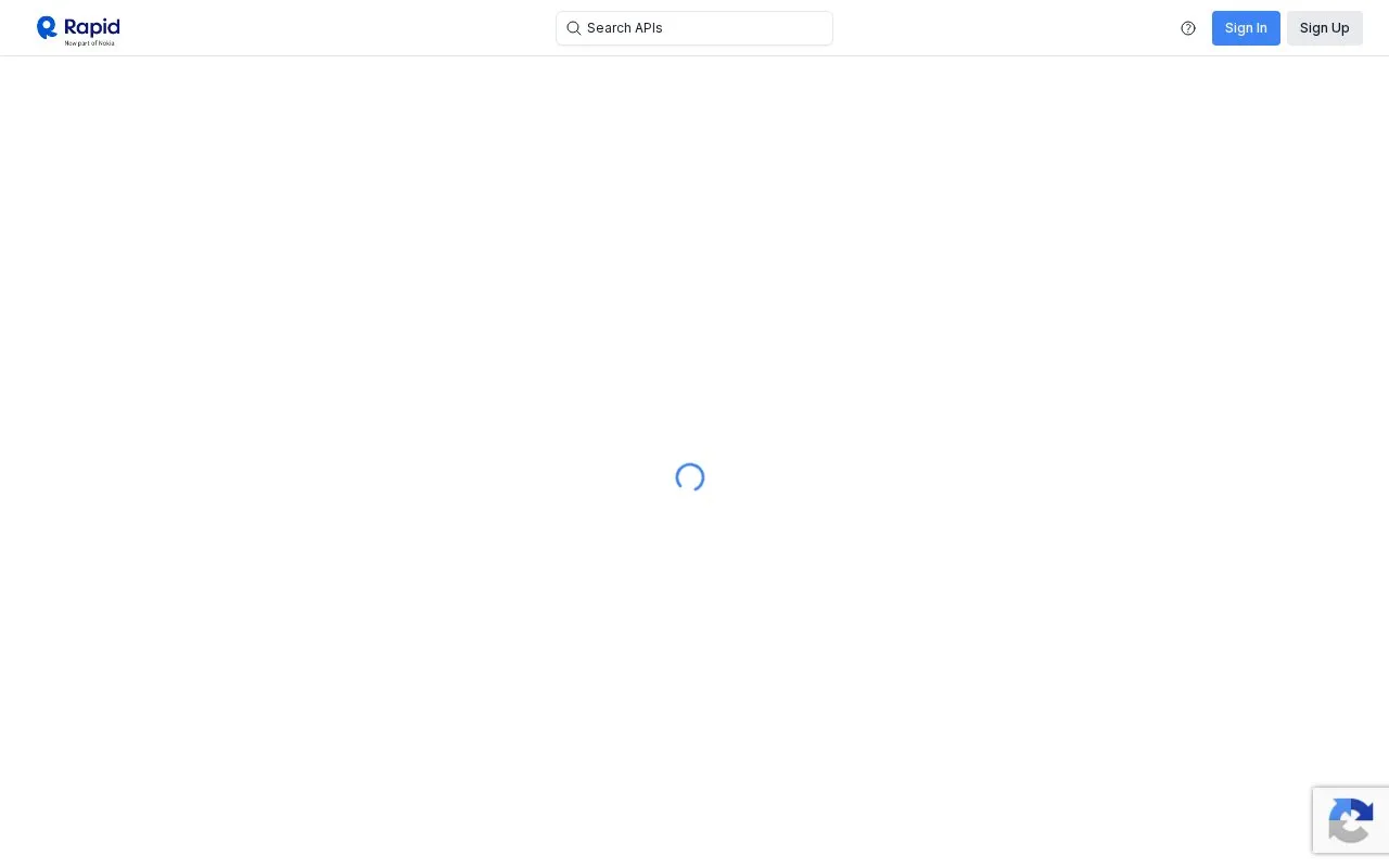 geoprotests API homepage screenshot