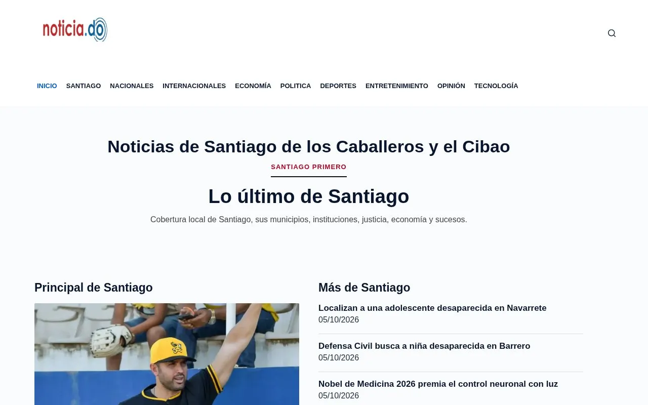 Noticia.do homepage screenshot