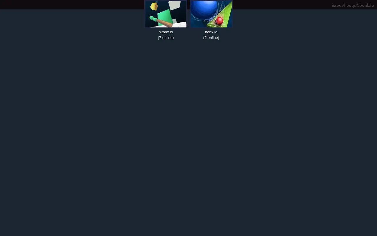 Bonk homepage screenshot