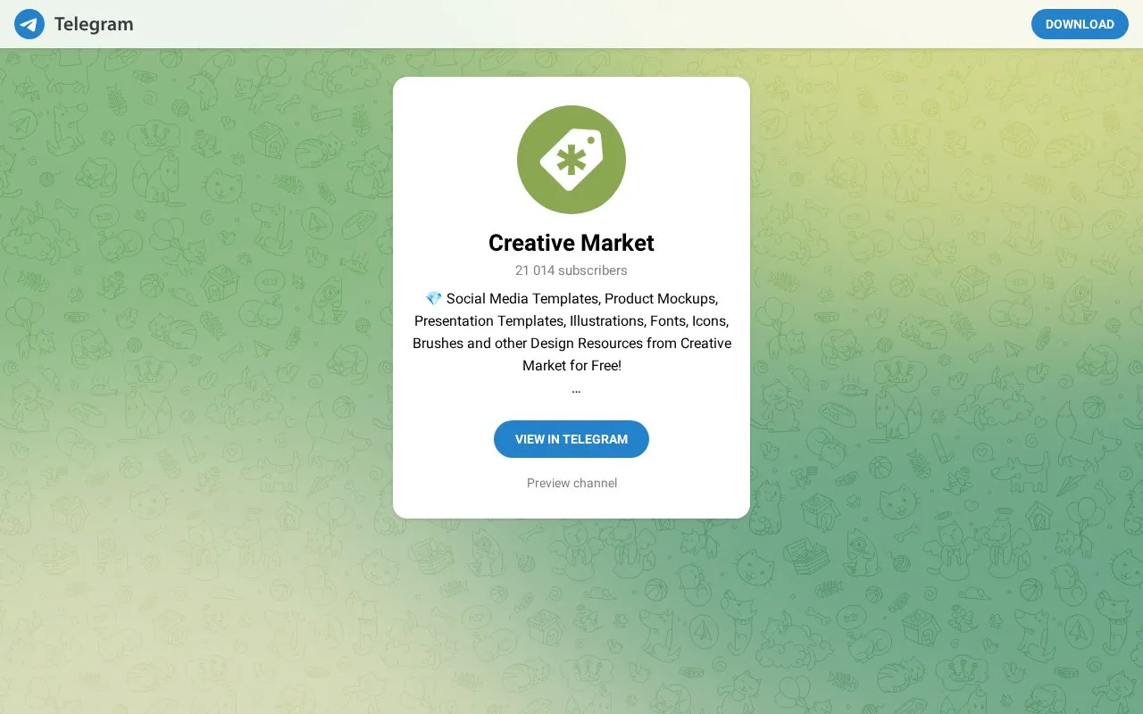 creativemrkt homepage screenshot