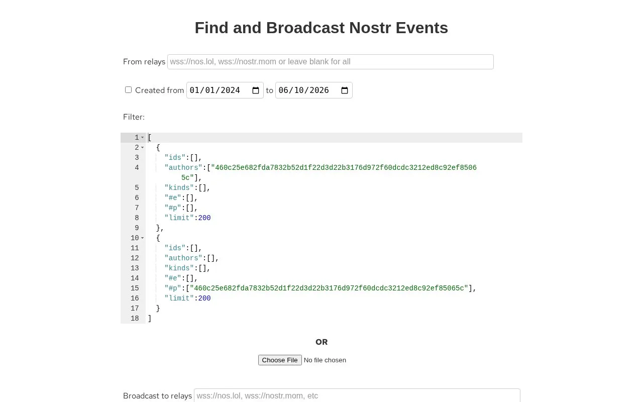 Amethyst crawler homepage screenshot