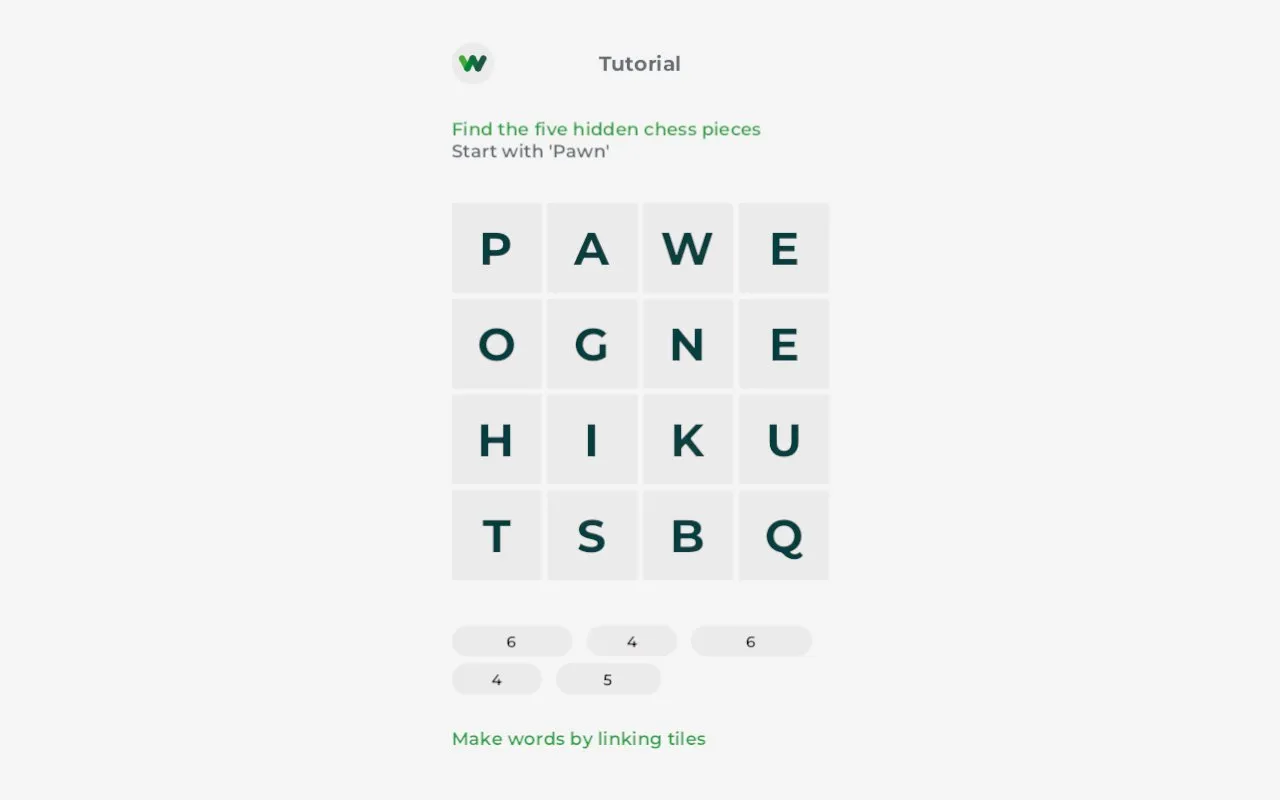Word Salad homepage screenshot