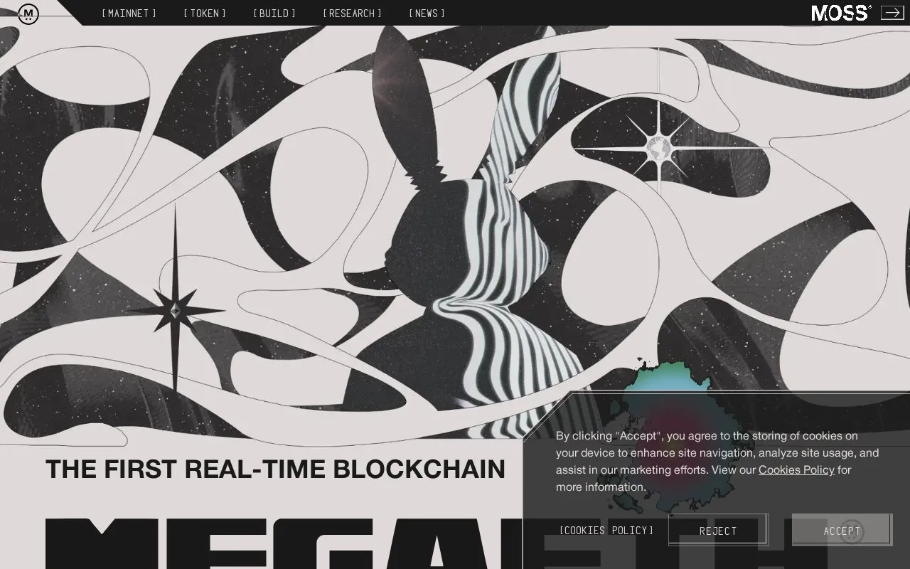 MegaETH Bridge homepage screenshot