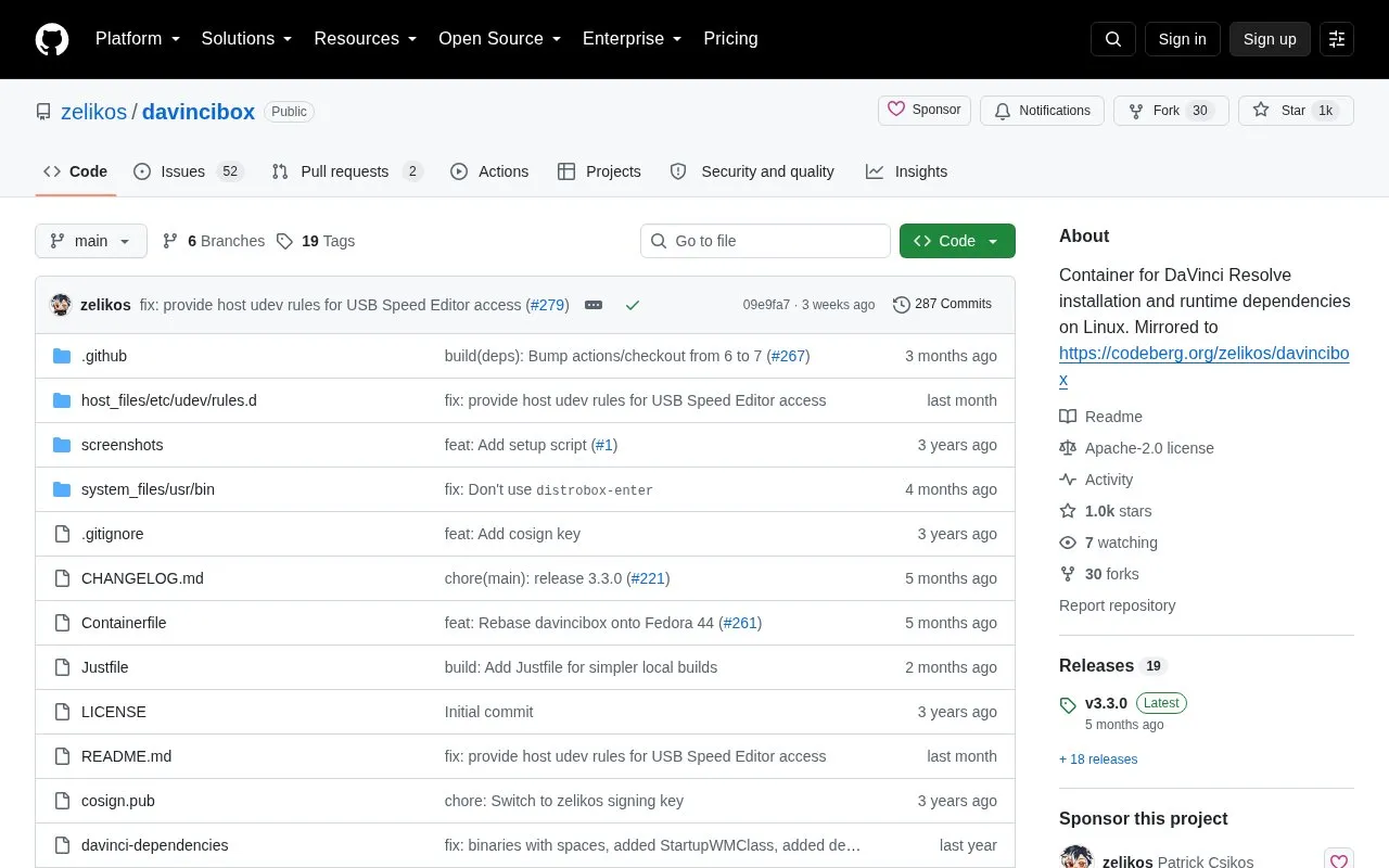 davincibox homepage screenshot