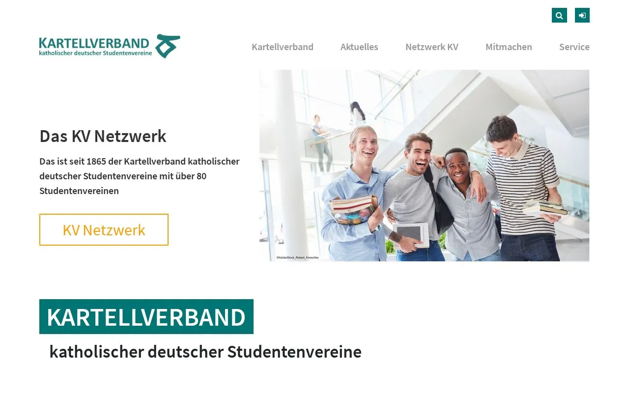 Akademische Monatsblätter homepage screenshot