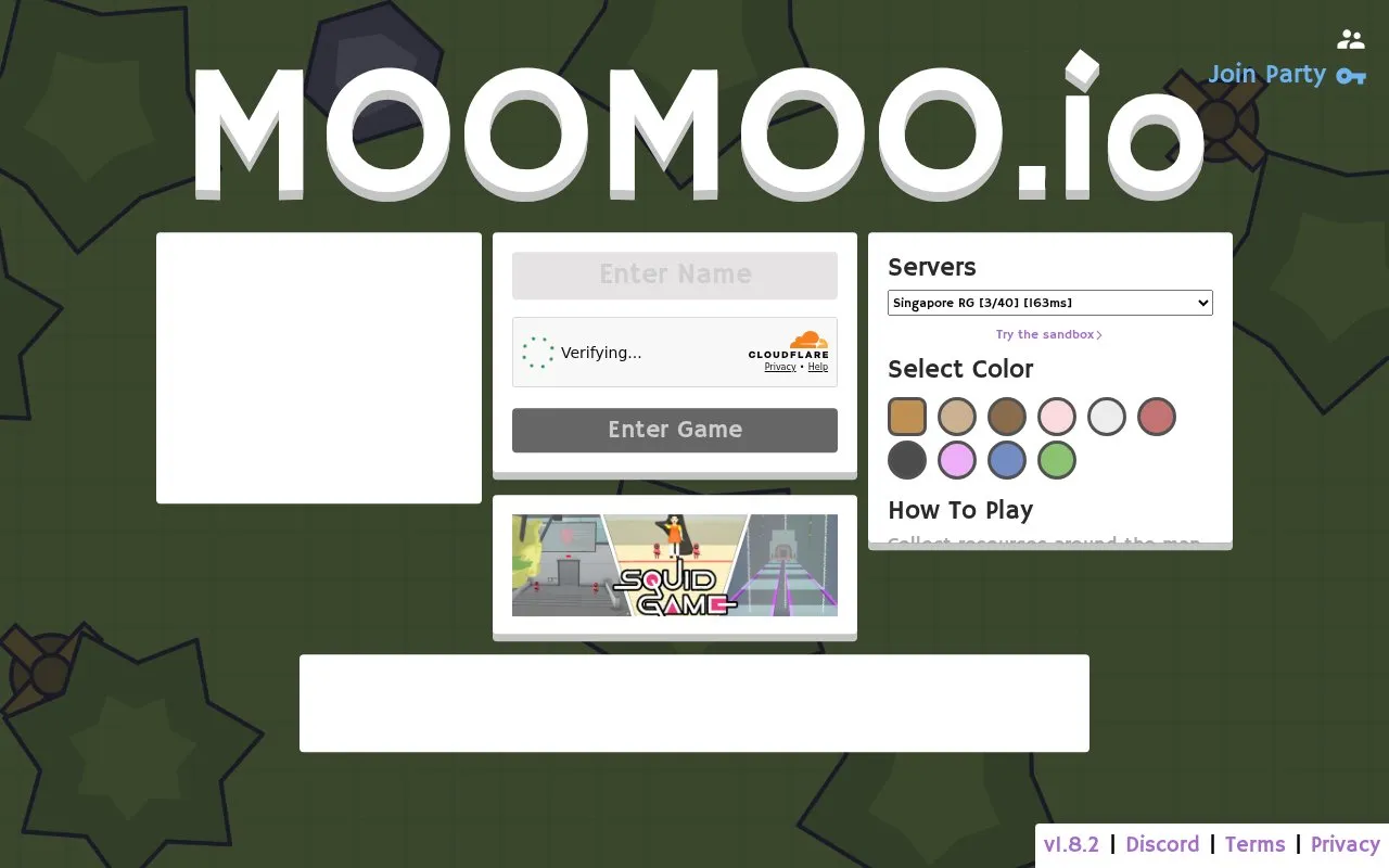 Moo Moo homepage screenshot