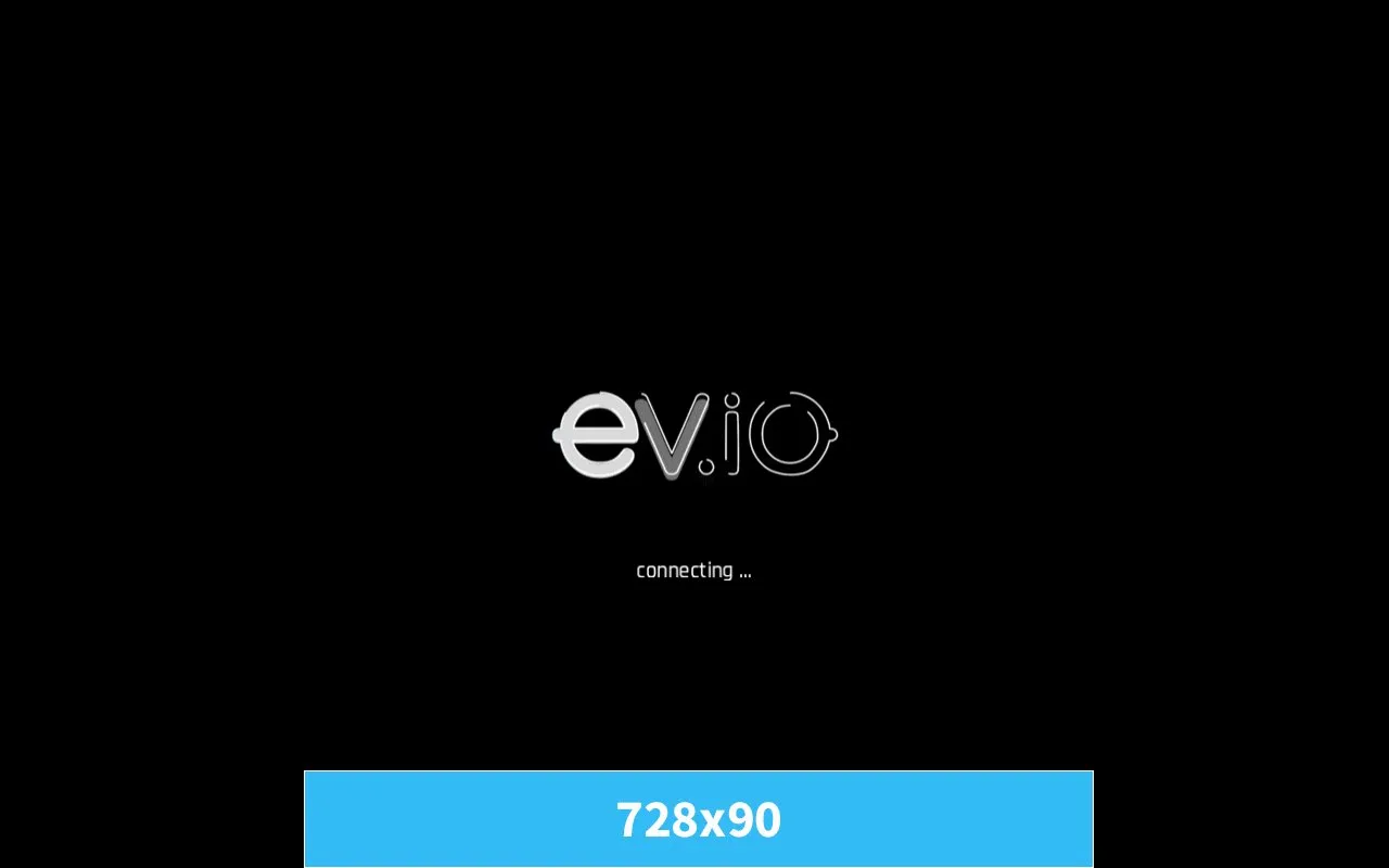 ev.io homepage screenshot