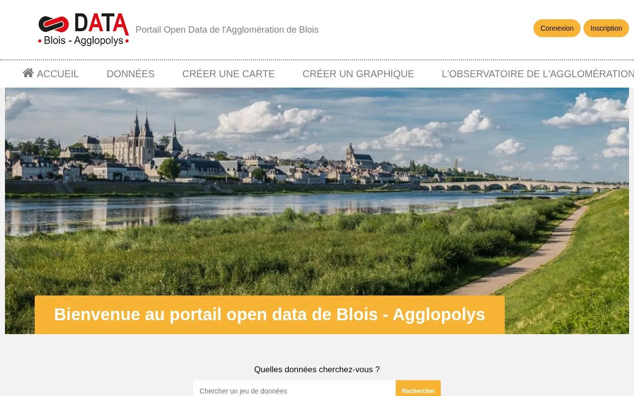 data.blois.agglopolys.fr homepage screenshot