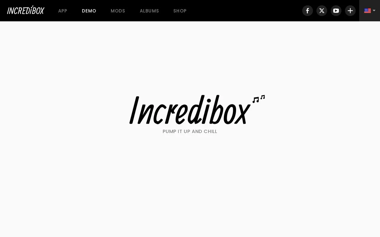 Incredibox homepage screenshot