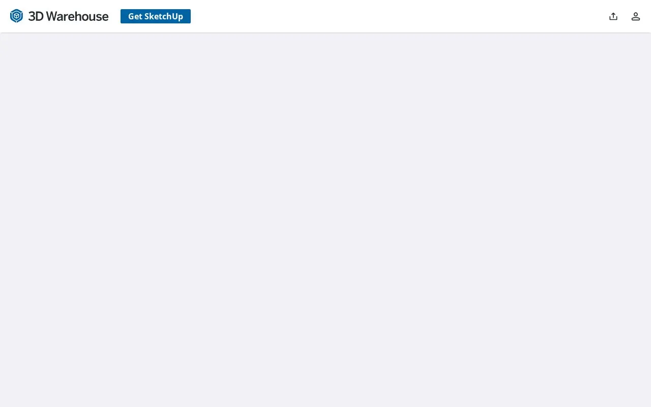 3D Warehouse homepage screenshot