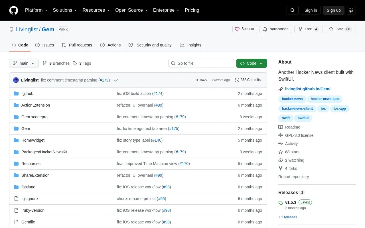 ZCombinator homepage screenshot