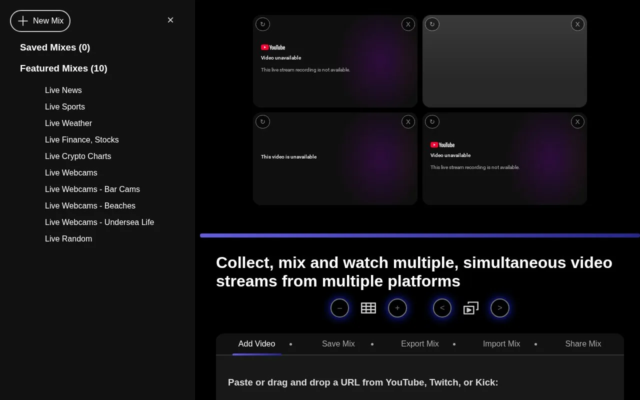 panoptic homepage screenshot