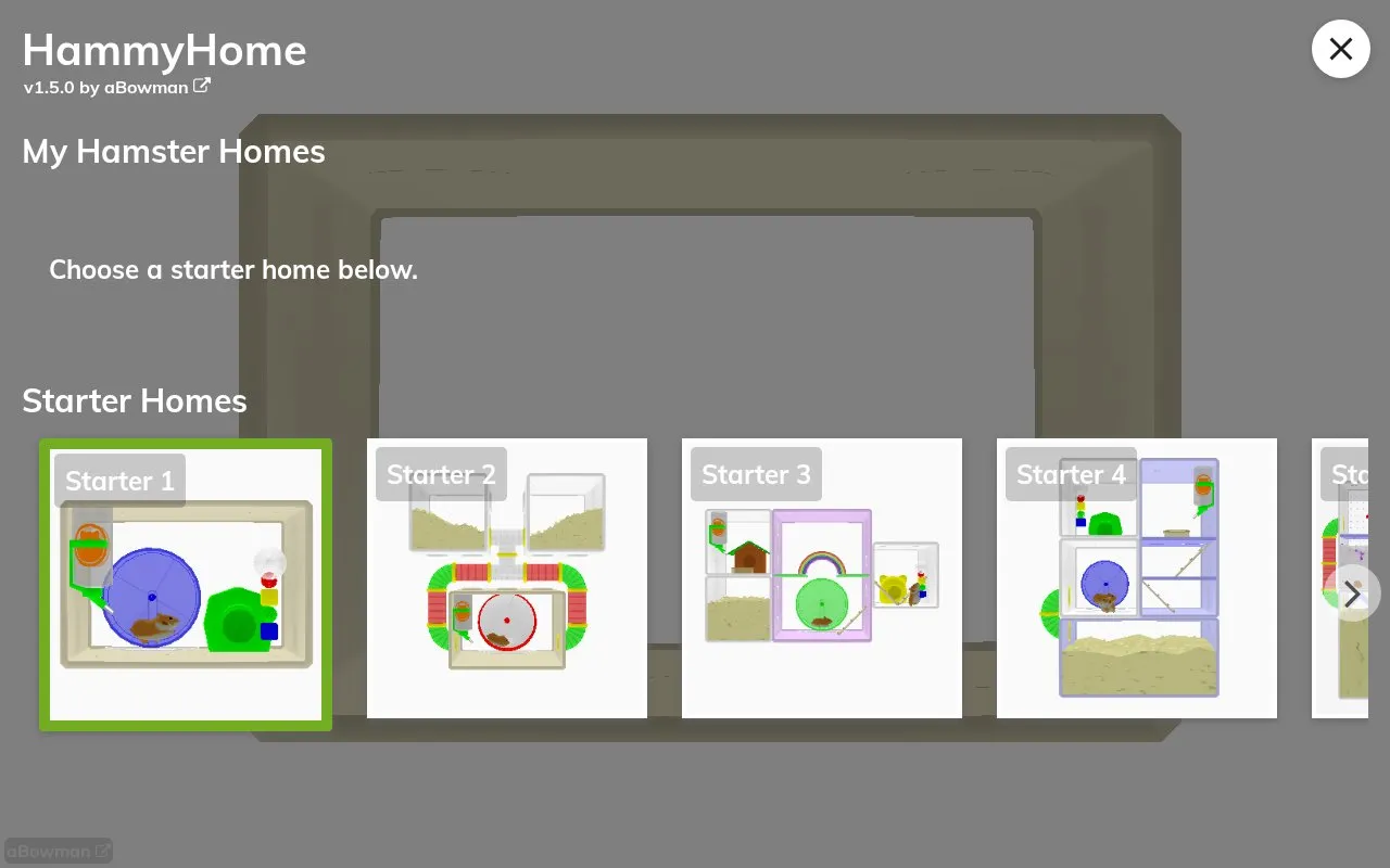 HammyHome homepage screenshot