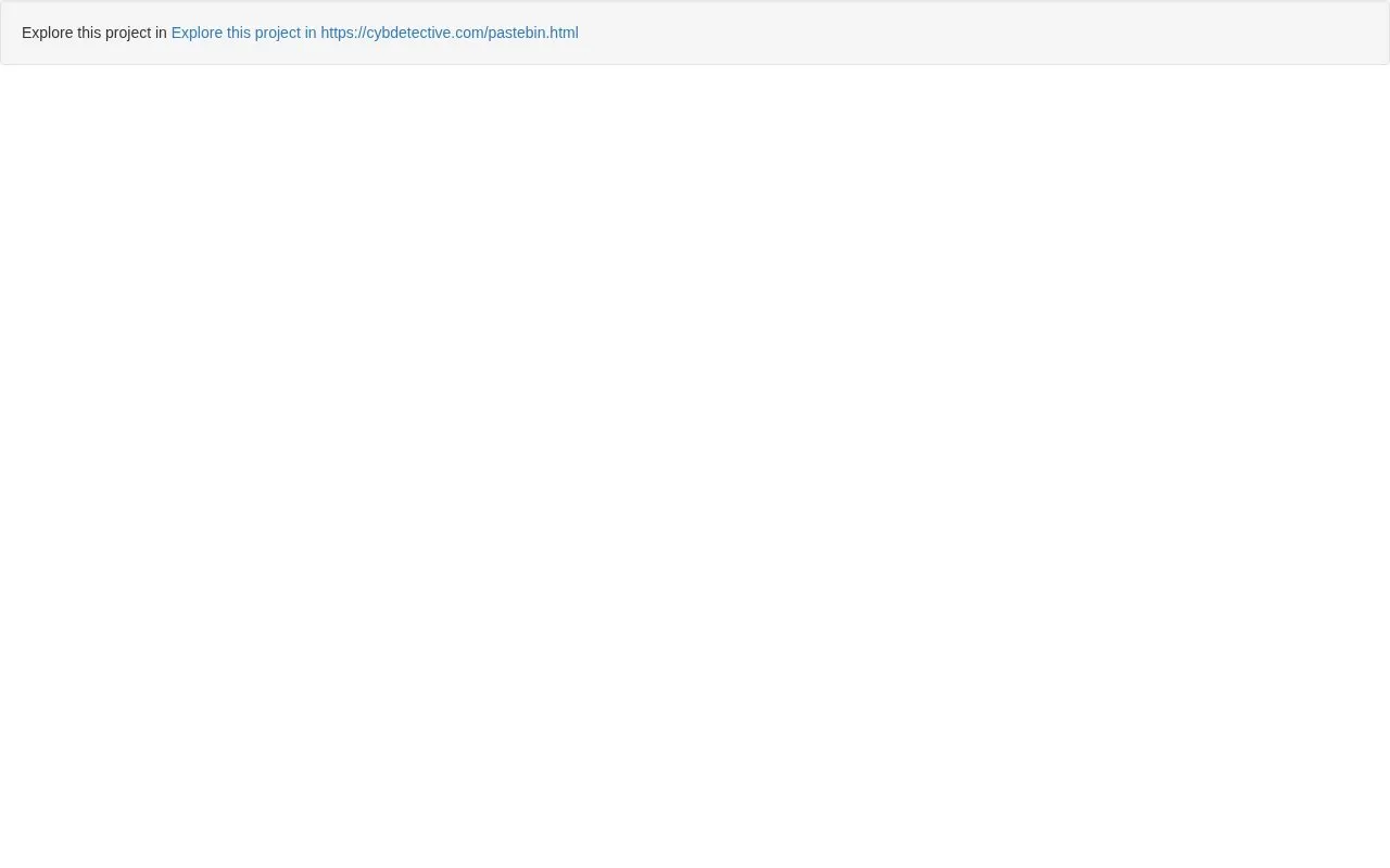 PastebinSearch homepage screenshot