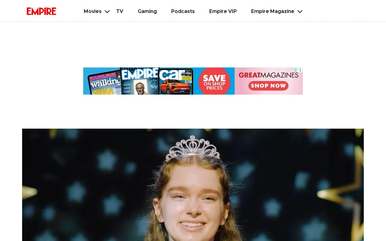 Empire homepage screenshot