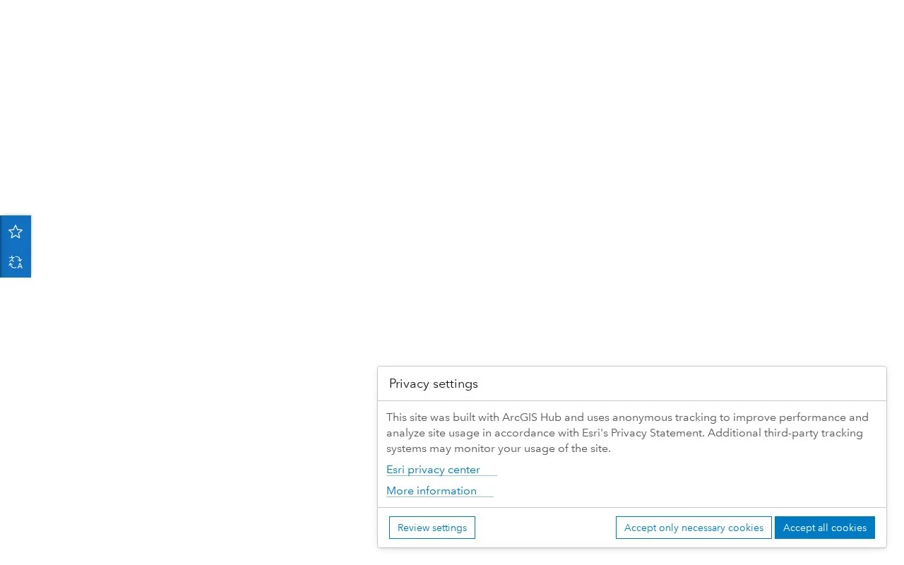 ONS Open Geography Portal homepage screenshot