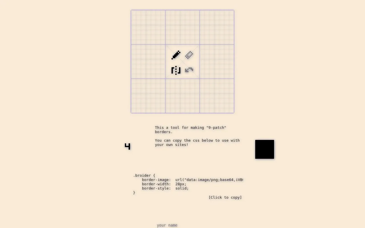 Broider homepage screenshot